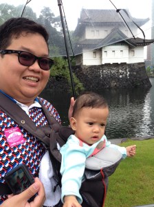 Behind is the Armory Storage at the Imperial Palace